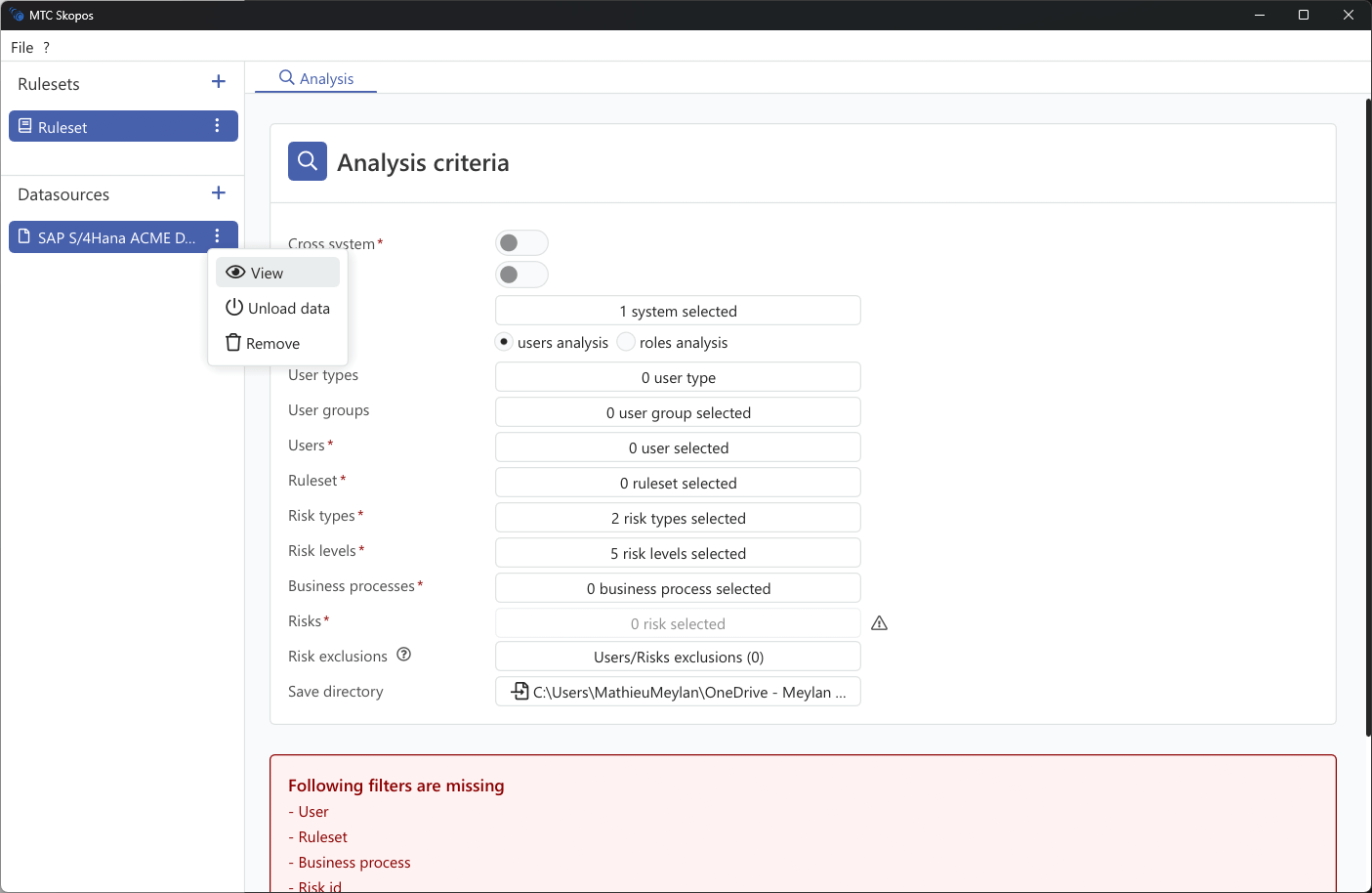 Managing data sources
